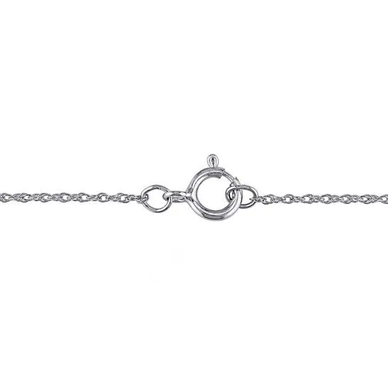 JMS always Necklaces Original AMOUR Diamond Heart Pendant with Chain In 10K White Gold JMS always Necklaces Original AMOUR Diamond Heart Pendant with Chain In 10K White Gold
