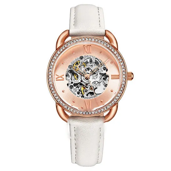 JMS always Watches Original Stuhrling Original Legacy Automatic Rose Gold Dial Ladies Watch M16852