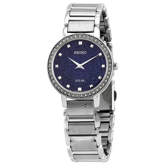 Original Seiko Quartz Blue Dial Stainless Steel Ladies Watch SUP433P1 JMS always Watches Original Seiko Quartz Blue Dial Stainless Steel Ladies Watch SUP433P1 JMS always Watches