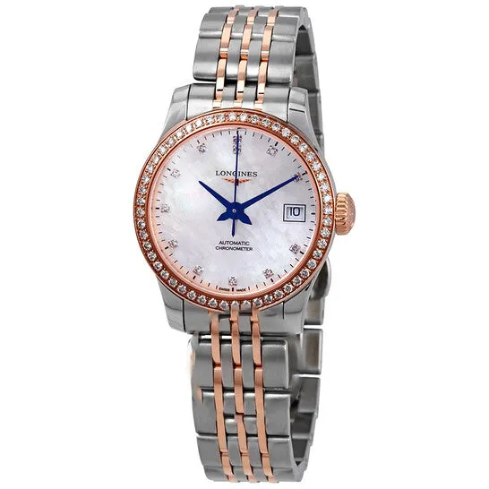 Watches Original Longines Record Automatic Diamond Ladies Watch L23205897 JMS always