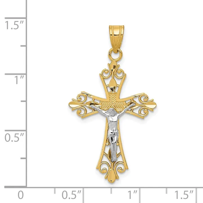 14K Twotone Pendant TreasureFineJewelers Rings