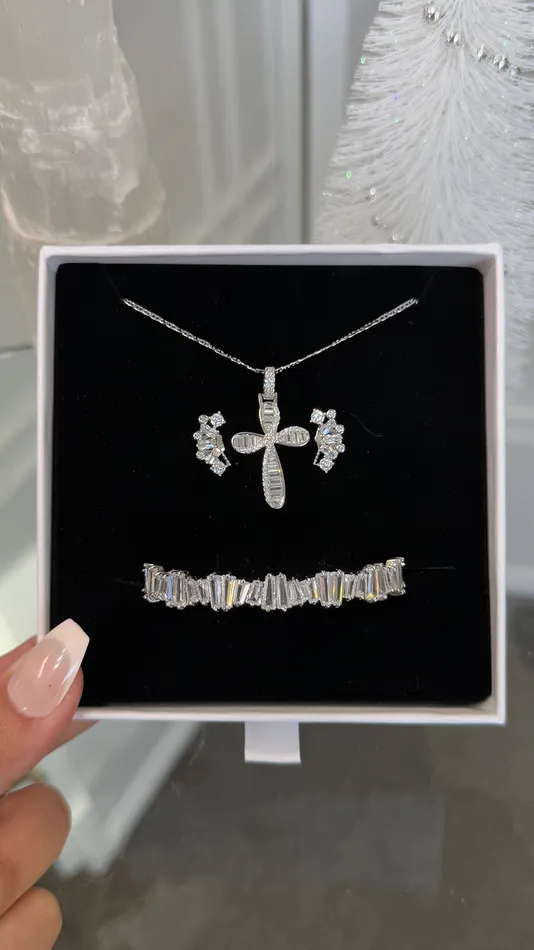 MP Jewelry Necklaces Devotional Cross Necklace Set MP Jewelry Necklaces Devotional Cross Necklace Set