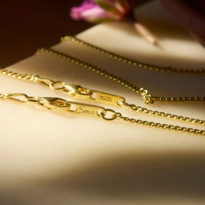 Peony November Birth Flower Pendant Necklace 14K 925 Gold Vermeil Ema Jewels Necklaces