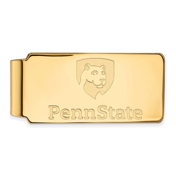 PreStyled Sets TreasureFineJewelers 10K Yellow Gold Penn State University Money Clip