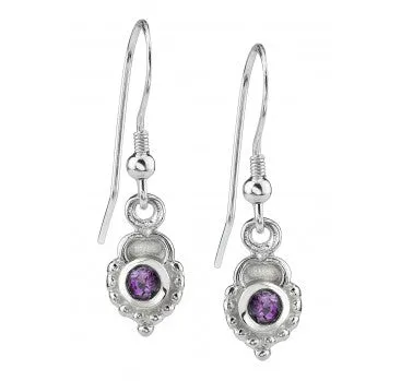 Earrings Four Peaks Mining Co Filigree Solitaire Earring