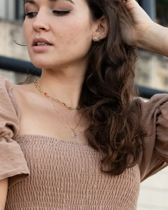 ERIJEWELRY Necklaces Hamsa Necklace