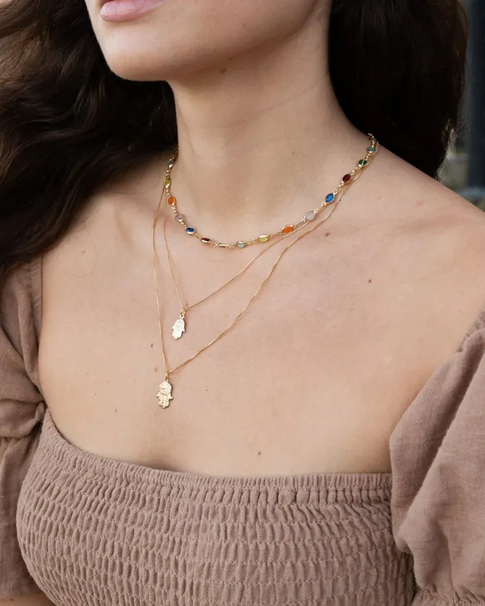 ERIJEWELRY Necklaces Hamsa Necklace