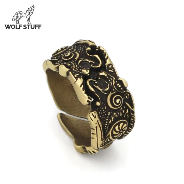 Wolf Stuff Rings Viking Style Ring