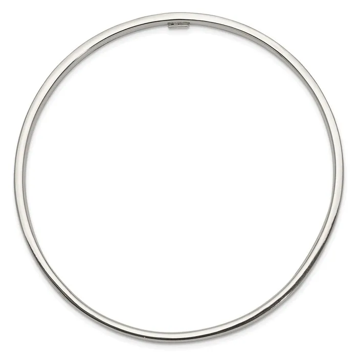 Bracelets WB Choice Jewelry Sterling Silver 400mm Slipon Bangle BraceletWBCQB122