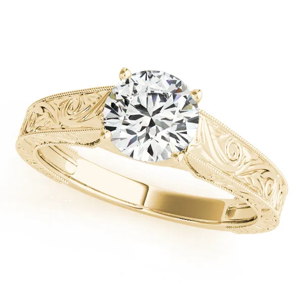 Solitaire Diamond Engagement Ring Overnight Mountings Bridal Rings