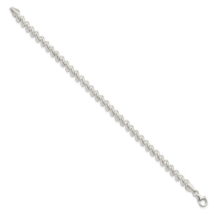 Sterling Silver 6mm San Marco BraceletWBCQM875 WB Choice Jewelry Bracelets Sterling Silver 6mm San Marco BraceletWBCQM875 WB Choice Jewelry Bracelets