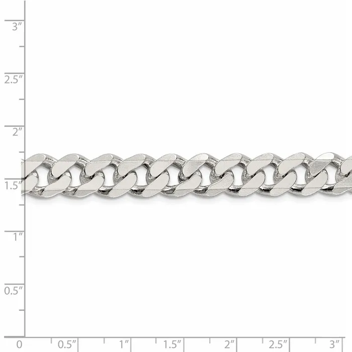 WB Choice Jewelry Rings Sterling Silver 11mm Curb ChainWBCQCB30018 WB Choice Jewelry Rings Sterling Silver 11mm Curb ChainWBCQCB30018