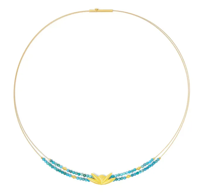 Bernd Wolf Necklaces Turquoise Venesio Necklace