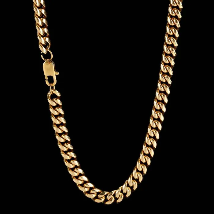 Bracelets IceZeusShop 7mm Stainless Steel Miami Cuban Link Chain Bracelets IceZeusShop 7mm Stainless Steel Miami Cuban Link Chain