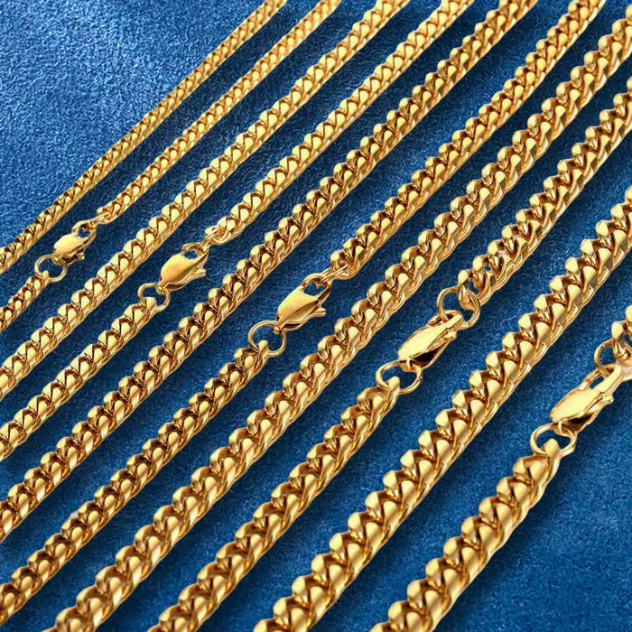 Bracelets IceZeusShop 7mm Stainless Steel Miami Cuban Link Chain Bracelets IceZeusShop 7mm Stainless Steel Miami Cuban Link Chain